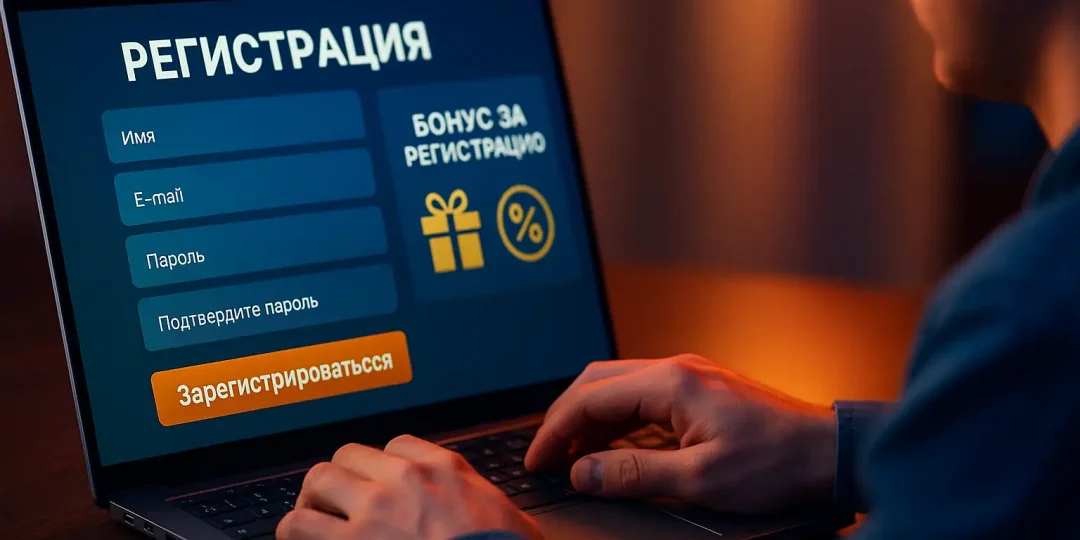 Регистрация в БК